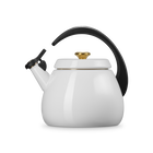 Le Creuset Cloche Kettle with Gold Knob 2.1L WhiteWhite image number 4